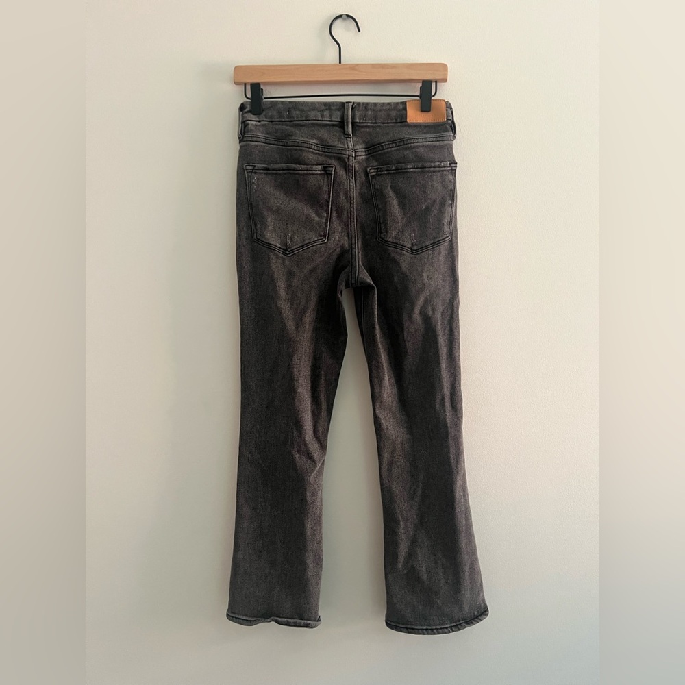 Dear John Jeanne Flare Jeans Black Wash Size 27 - Picture 3 of 7